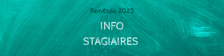 INFO STAGE (Nouvelle bannière LinkedIn)